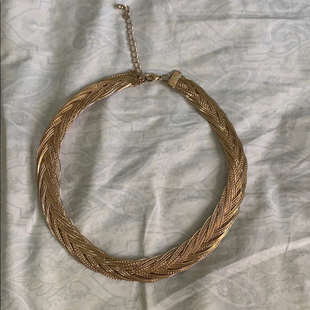 Gold necklace